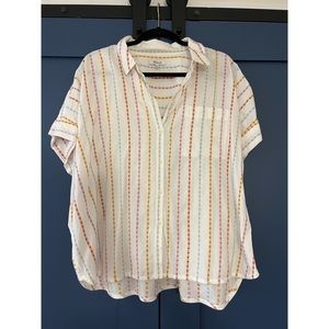 WORN ONCE Madewell Currier Shirt